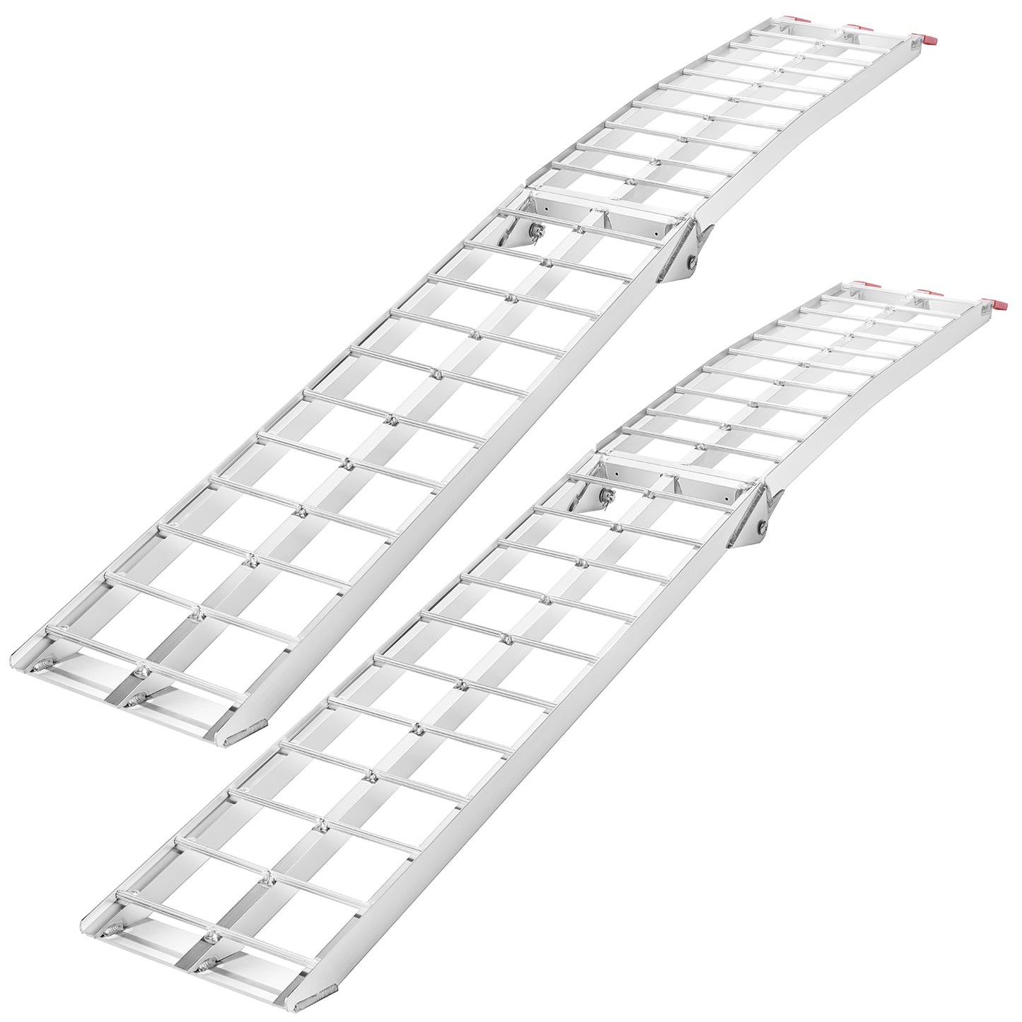 Aluminum Ramp 1500 LBS Foldable Loading Ramps for Pickup Trucks Bed 2 PCS image 4