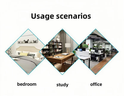 Overbed Bedside Desk, Mobile Rolling Laptop Stand Tilting Overbed Table with Wheels, Height Adjustable Tray Table for Laptop Bed Sofa Side Table, Bedside Table (WHITE) image 6