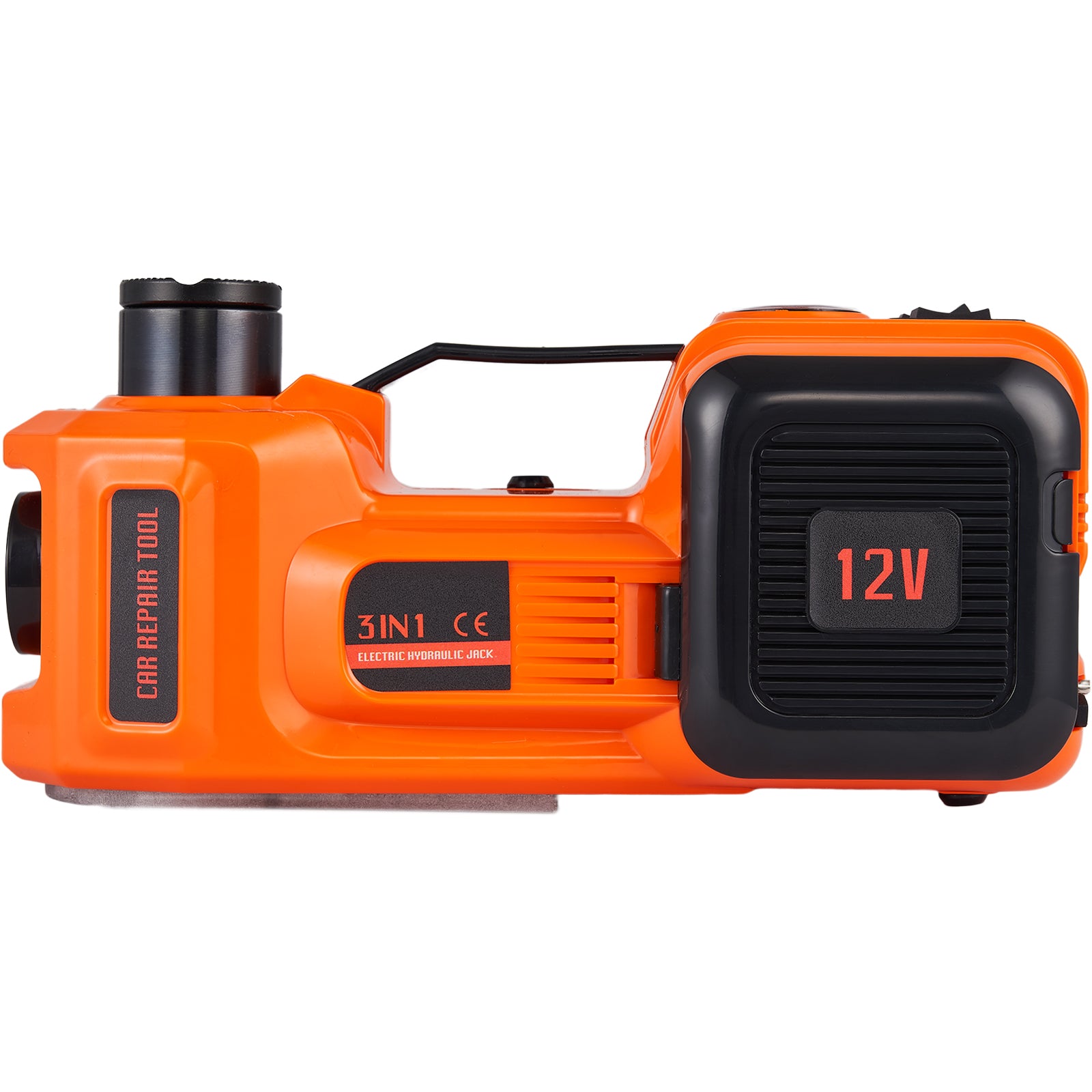 Electric Car Jack, 5 Ton/11023 LBS Hydraulic Car Jack, Portable Car Jack Lifting with Built-in Inflatable Pump and LED Light, Car Jack for SUV MPV Sedan Truck Change Tires Garage Repair image 7