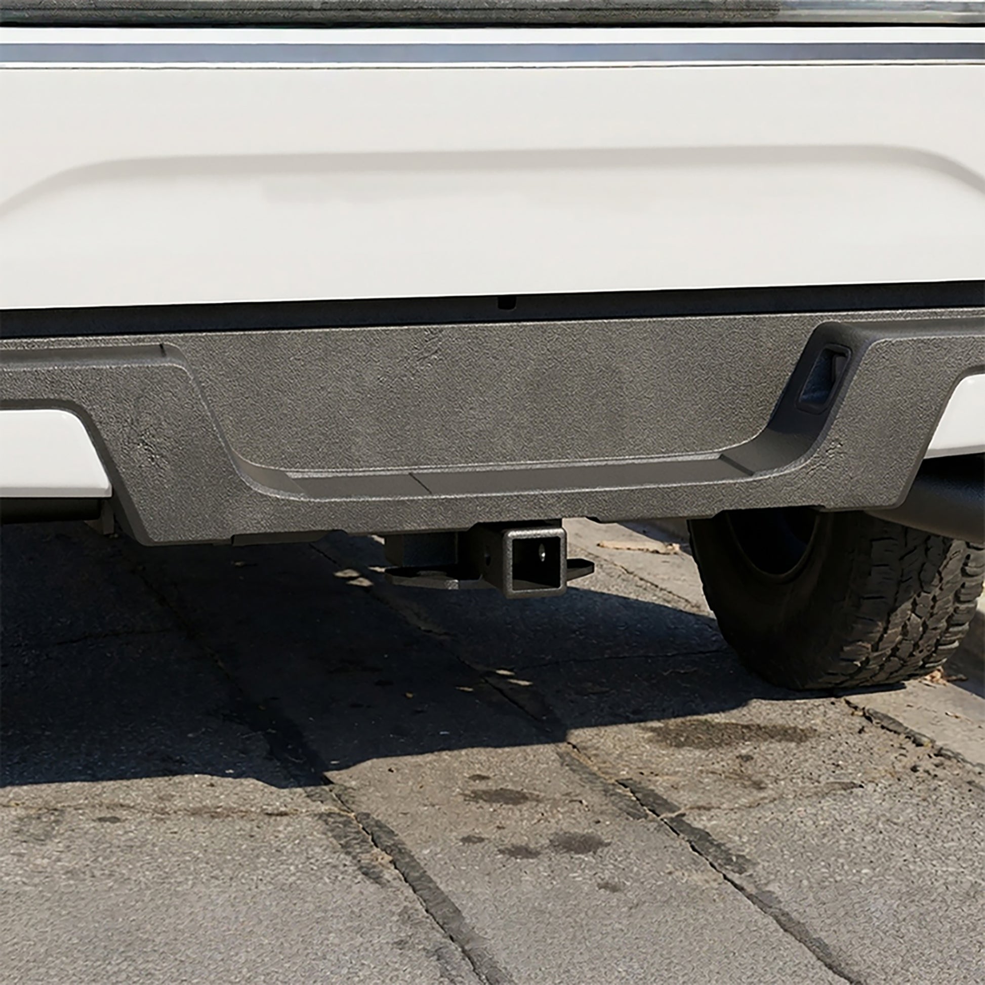 Black Steel Trailer Hitch 2 Hitch Receiver Compatible With 2016 - 2023 Toyota Tacoma (Not Applicable for SR Models) image 4