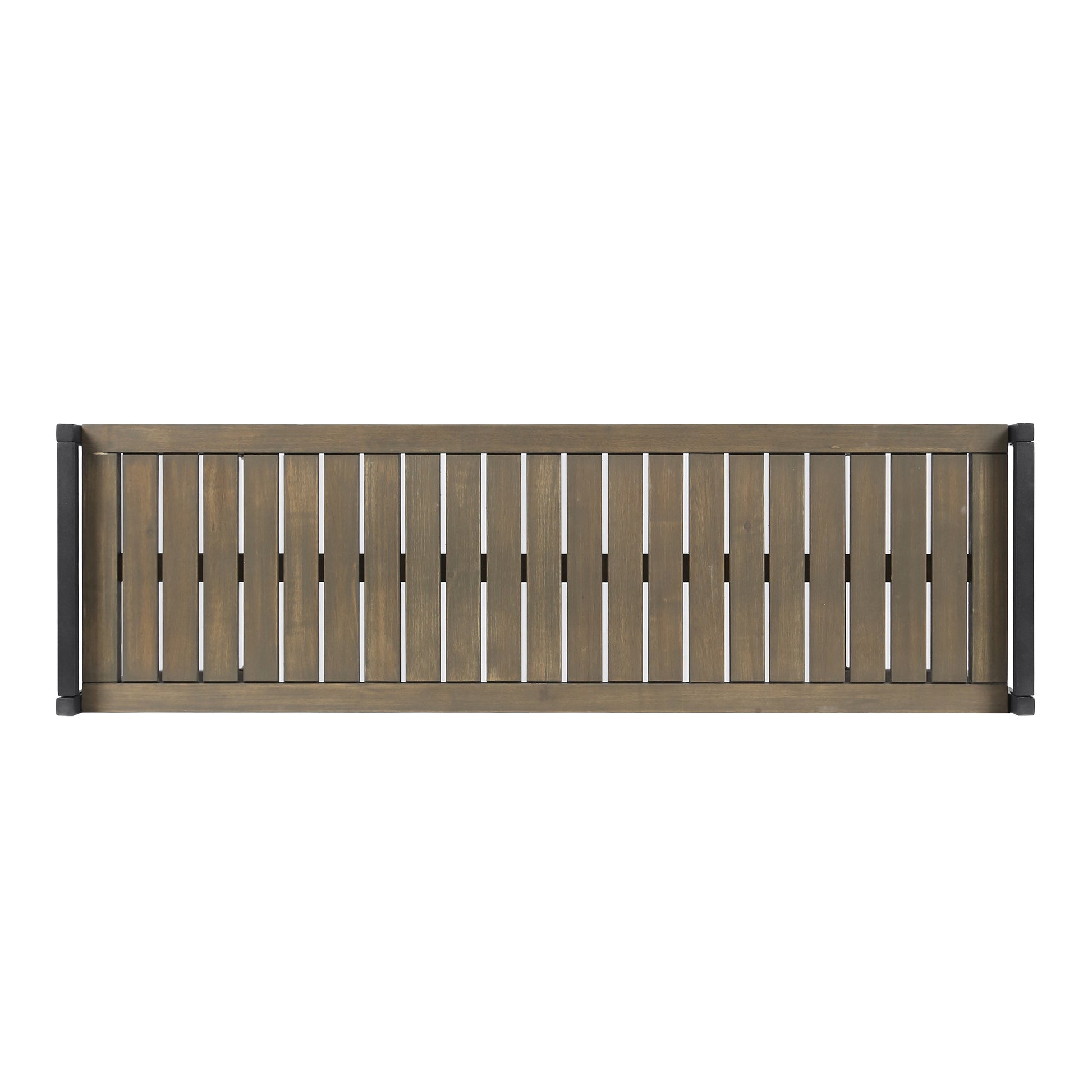 HOPKINS INDUSTRIAL WOOD AND METAL BENCH image 9