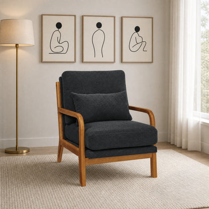 Wooden Lounge Chair image 1