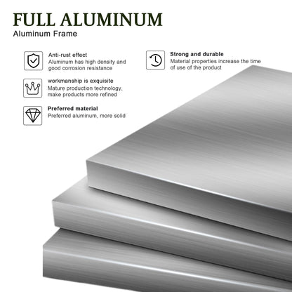 8640 Louver Pergola 10x13FT Aluminum Frame & Steel Louvers image 7