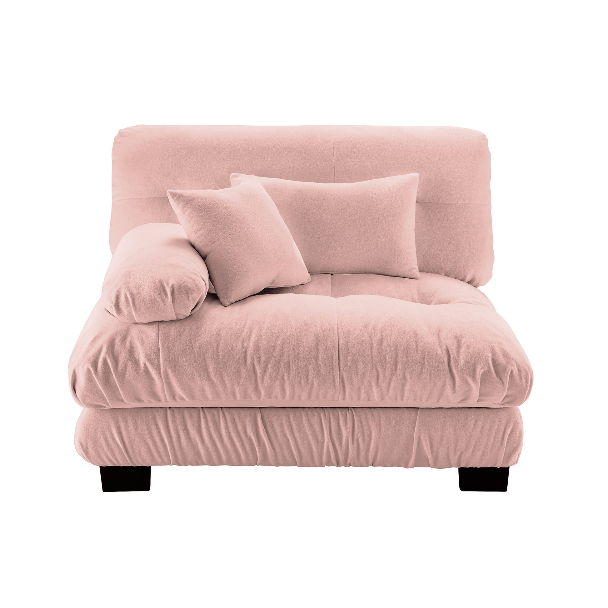 Pariss Sofa LSF W/2 pillows Pink image 1