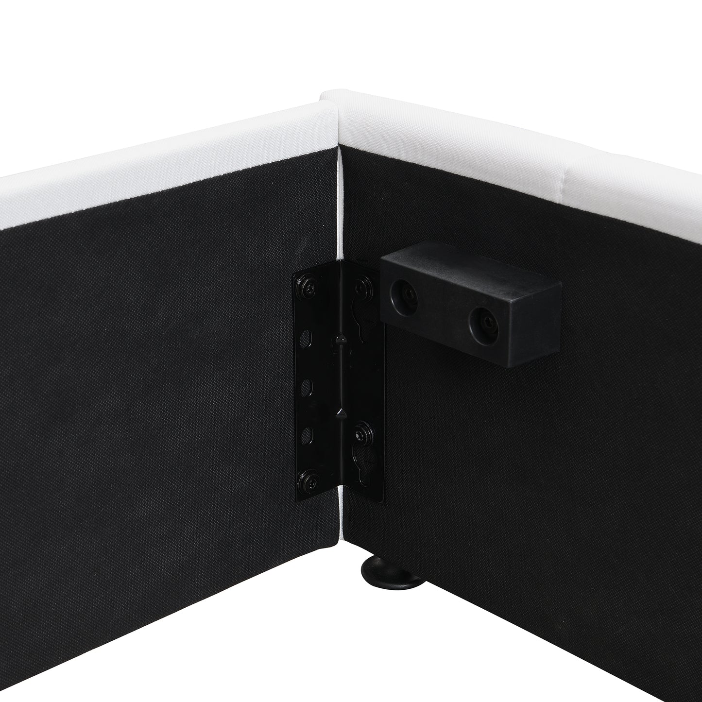 Queen size Upholstered Platform bed with a Hydraulic Storage System - White(OLD SKU: LP000211AAK) image 11