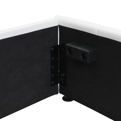 Queen size Upholstered Platform bed with a Hydraulic Storage System - White(OLD SKU: LP000211AAK) image 11