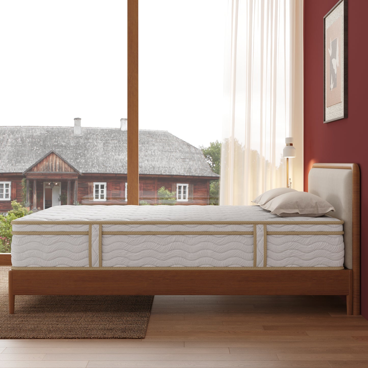 12 Inch Full Size Hybrid Mattress image 3