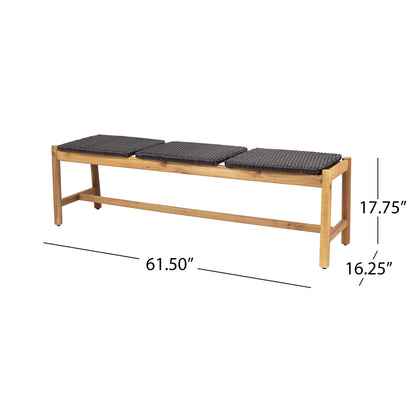 CAMBRIA 3 SEATER BENCH image 4