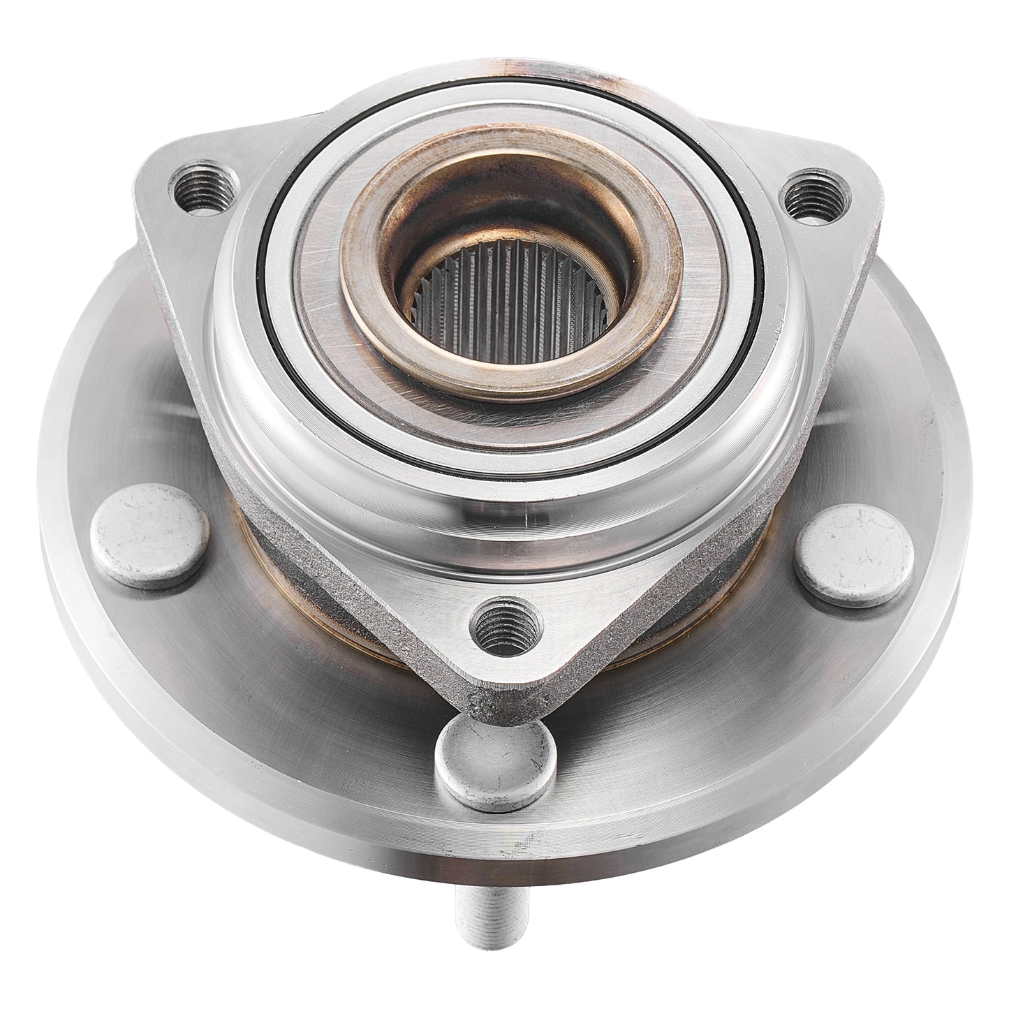 2PCS Front Wheel Bearing & Hub Assembly Fit for Jeep Wrangler 2010 Islander 2016 Rubicon Sahara 75th Anniversary Sport Utility OEM 513272, 5 Lugs with ABS Sensor, Wheel Bearing Hub Assembly Set image 8