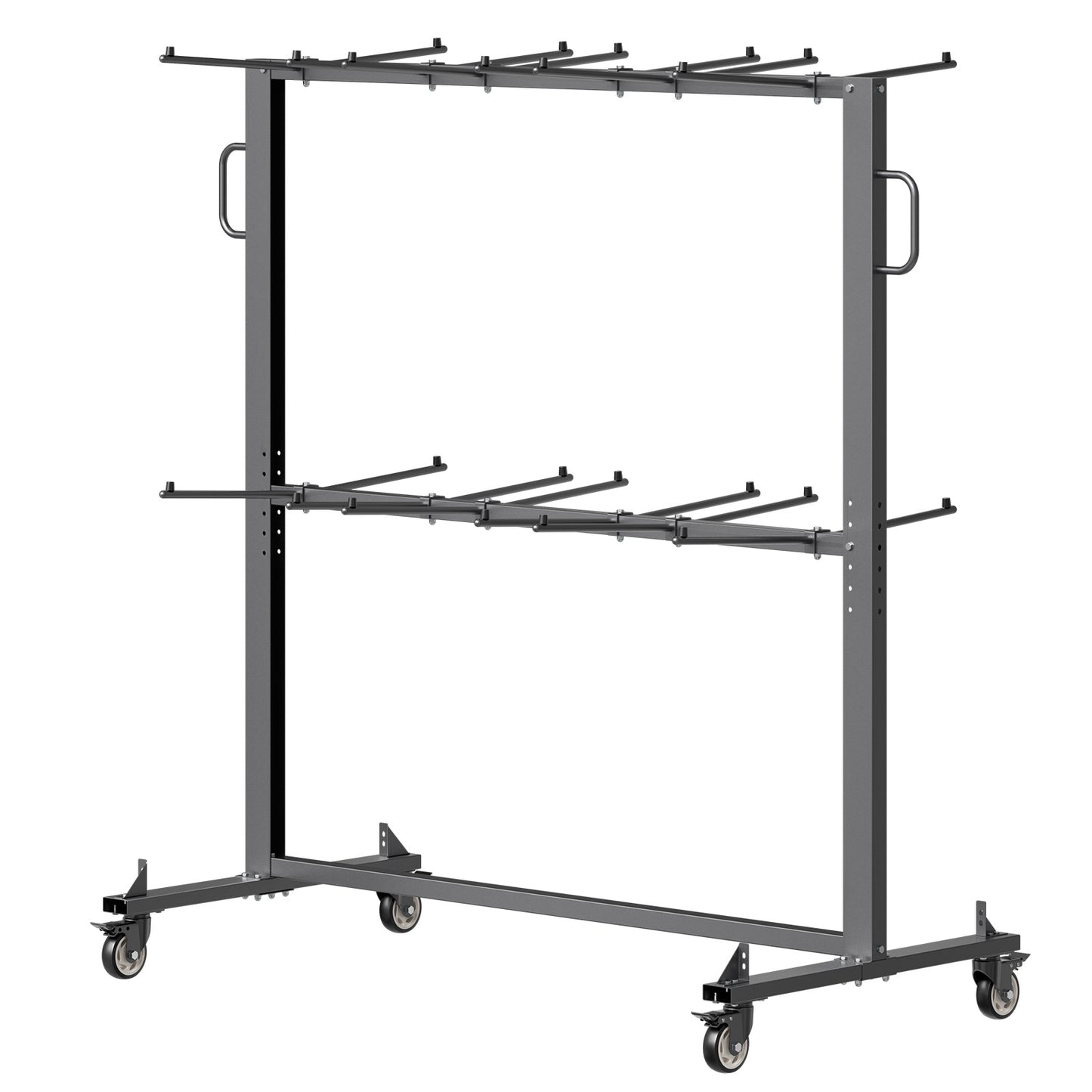 Folding Chair Rack Cart for 84 Chairs/ 12 Tables+42 Chairs of 800 LBS image 8