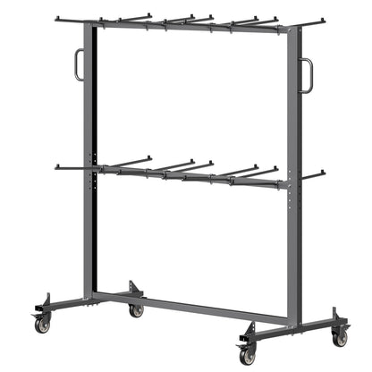 Folding Chair Rack Cart for 84 Chairs/ 12 Tables+42 Chairs of 800 LBS image 8