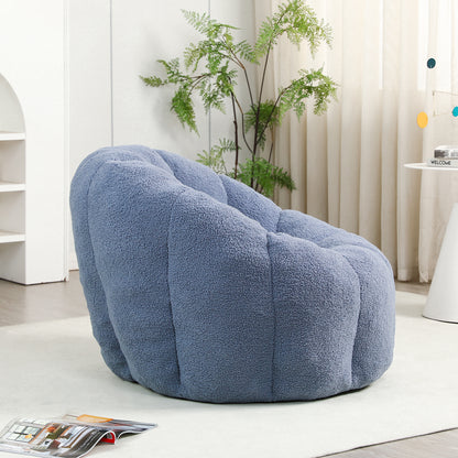 Bean Bag Chair, Bean Bag Sofa Chair with Armrests Stuffed High-Density Foam, Lazy Sofa Comfy Chairs BeanBag Chair for Adults in Living Room,Bedroom Reading image 3