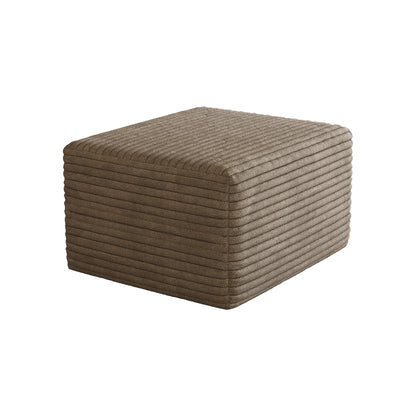 Sofa ottoman,No Assembly Required,Camel(Plush Corduroy Fabric) image 8