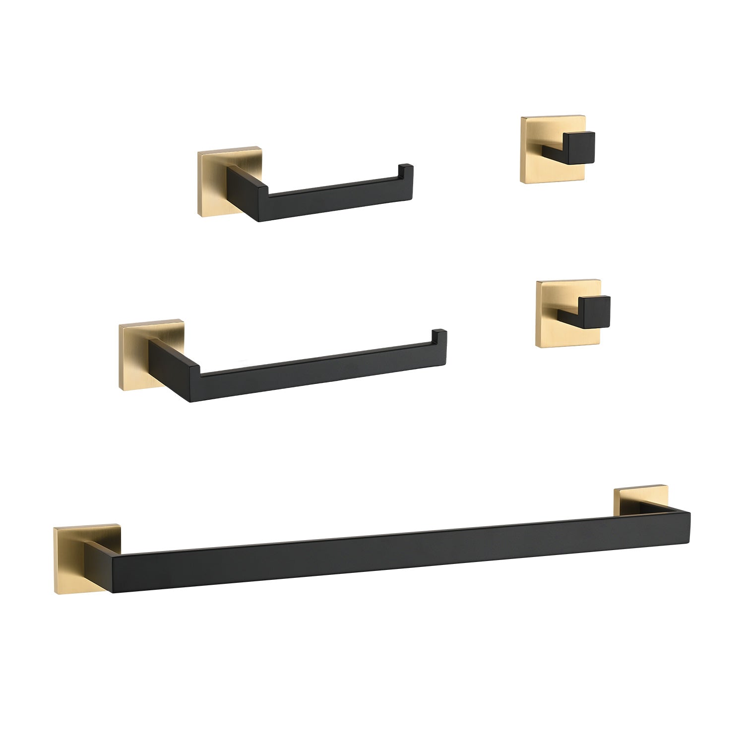 5 - Piece Bathroom Hardware Set image 1
