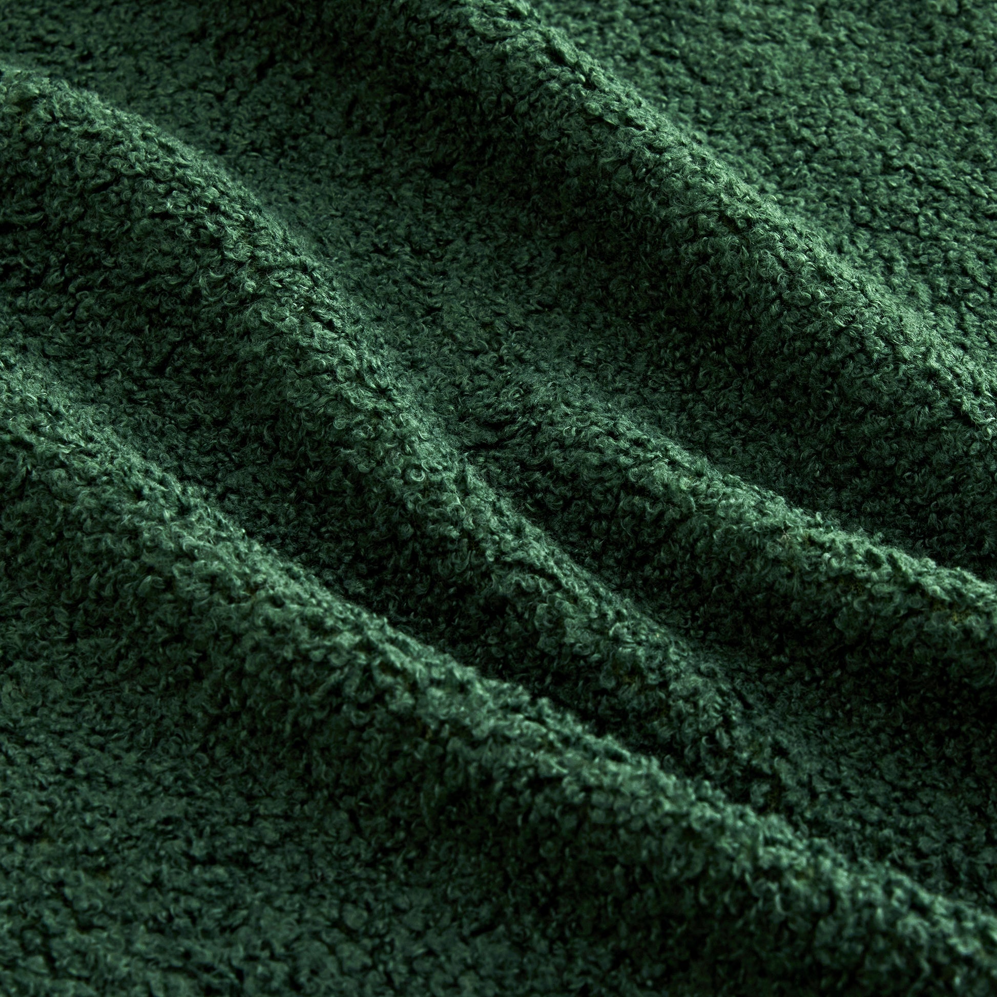 Ottoman Teddy Fabric-Green image 4