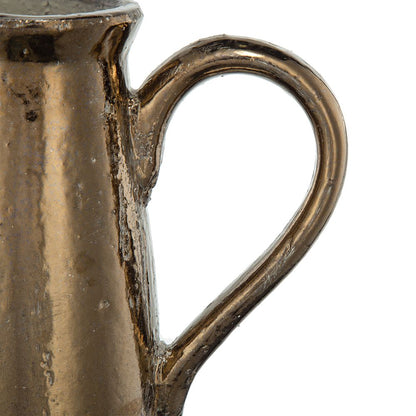 8.9" x 5.7" x 14.4" Candia Terracotta Pitcher, Sienna Brown image 8