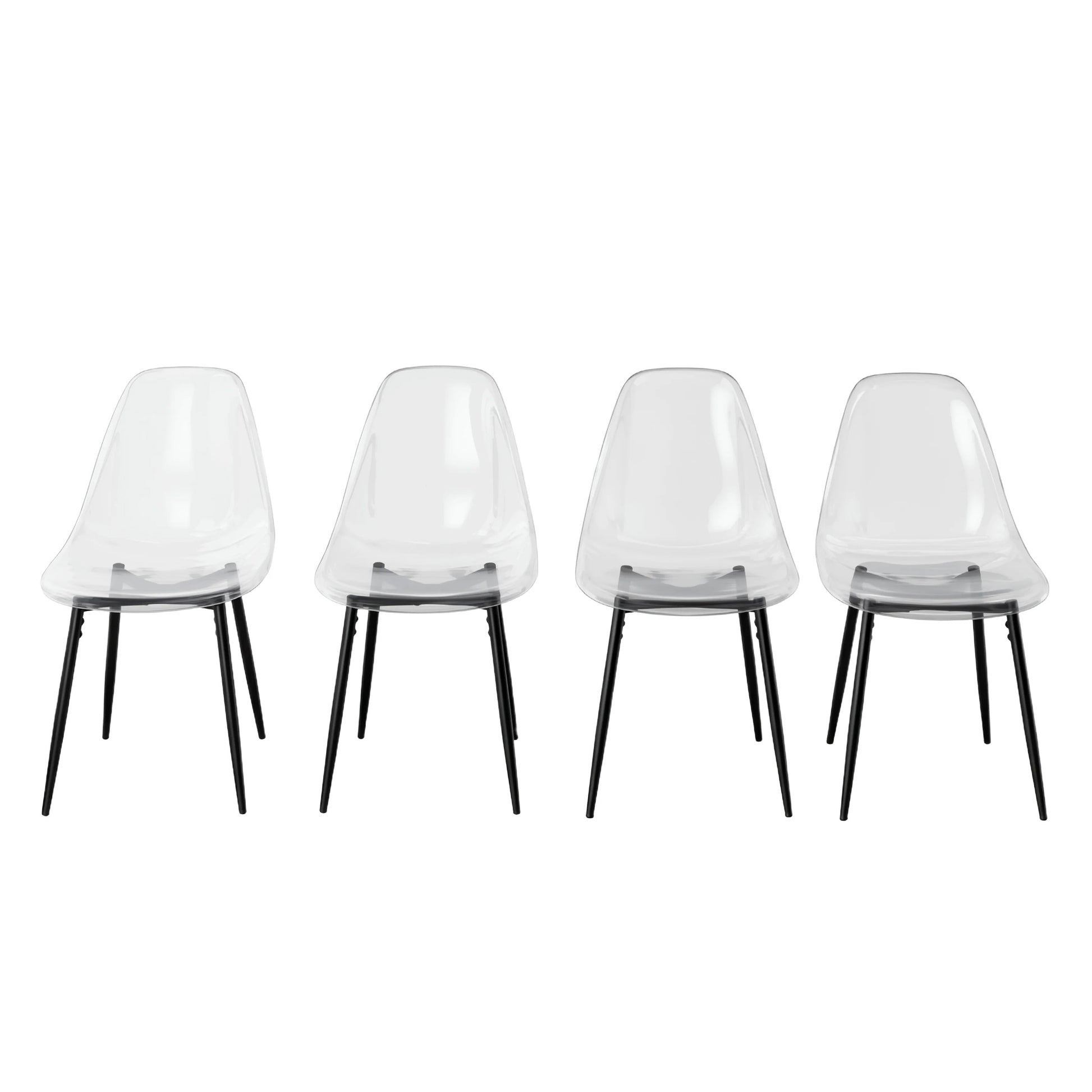 PET CHAIR 4PCS BLACK image 8