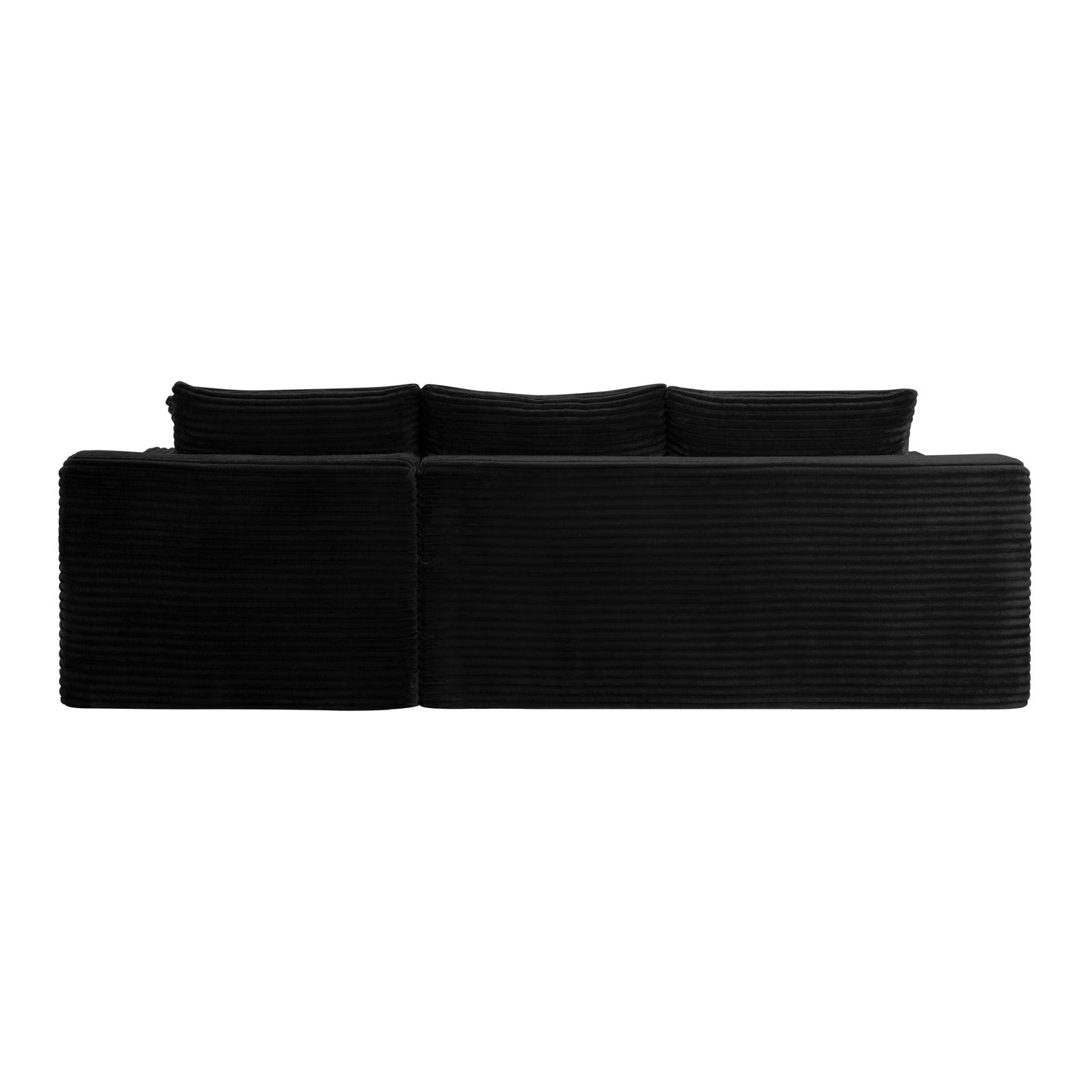 94.5" U-Shaped Cloud Sectional Sofa with Deep Seat,No Assembly Required,Modular Couches Sleeper for Living Room,Bedroom,Apartment image 11