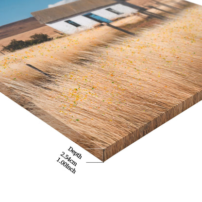 Rustic farmhouse canvas wall art for kitchen decor