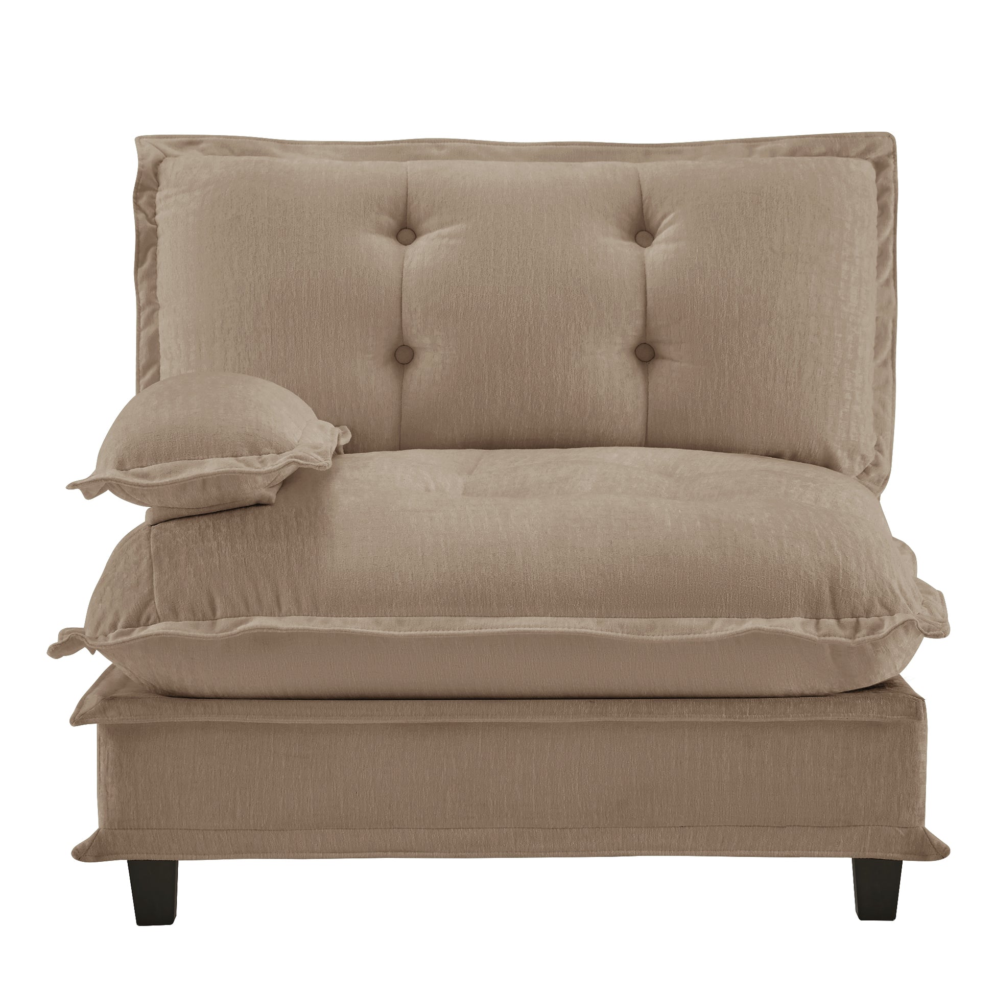 73 LSF Sofa Chenille- Light Brown image 1