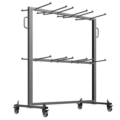 Folding Chair Rack Cart for 84 Chairs/ 12 Tables+42 Chairs of 800 LBS image 7