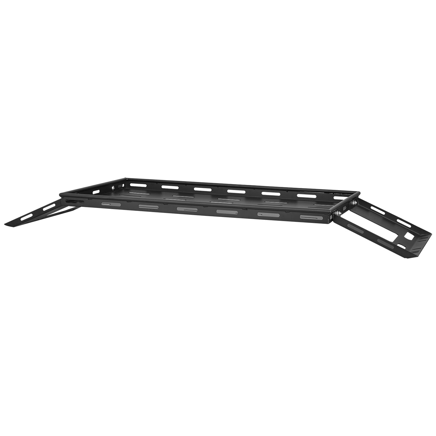 Rear Trunk Cargo Rack, for 2007-2024 Jeep Wrangler JK 4-Door Hardtops, 300 lbs Capacity, Carbon Steel Basket Tray Interior Storage Luggage Carrier with Net, Shelf Stand Organizer for Camping Trip Gear image 10
