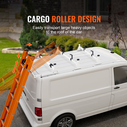 Trailer Ladder Rack Van Roof Ladder Rack for Ford Transit Custom 2013-2024 image 8