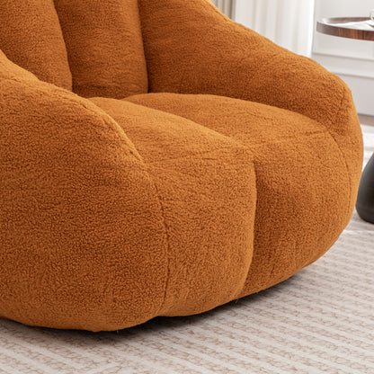 Bean Bag Chair with Filler, Bean Bag Sofa with Tufted Soft Stuffed Filling, Fluffy and Lazy Sofa, Comfy Cozy BeanBag Chairs with Memory Foam for Dorm, Apartment, Living Room image 12