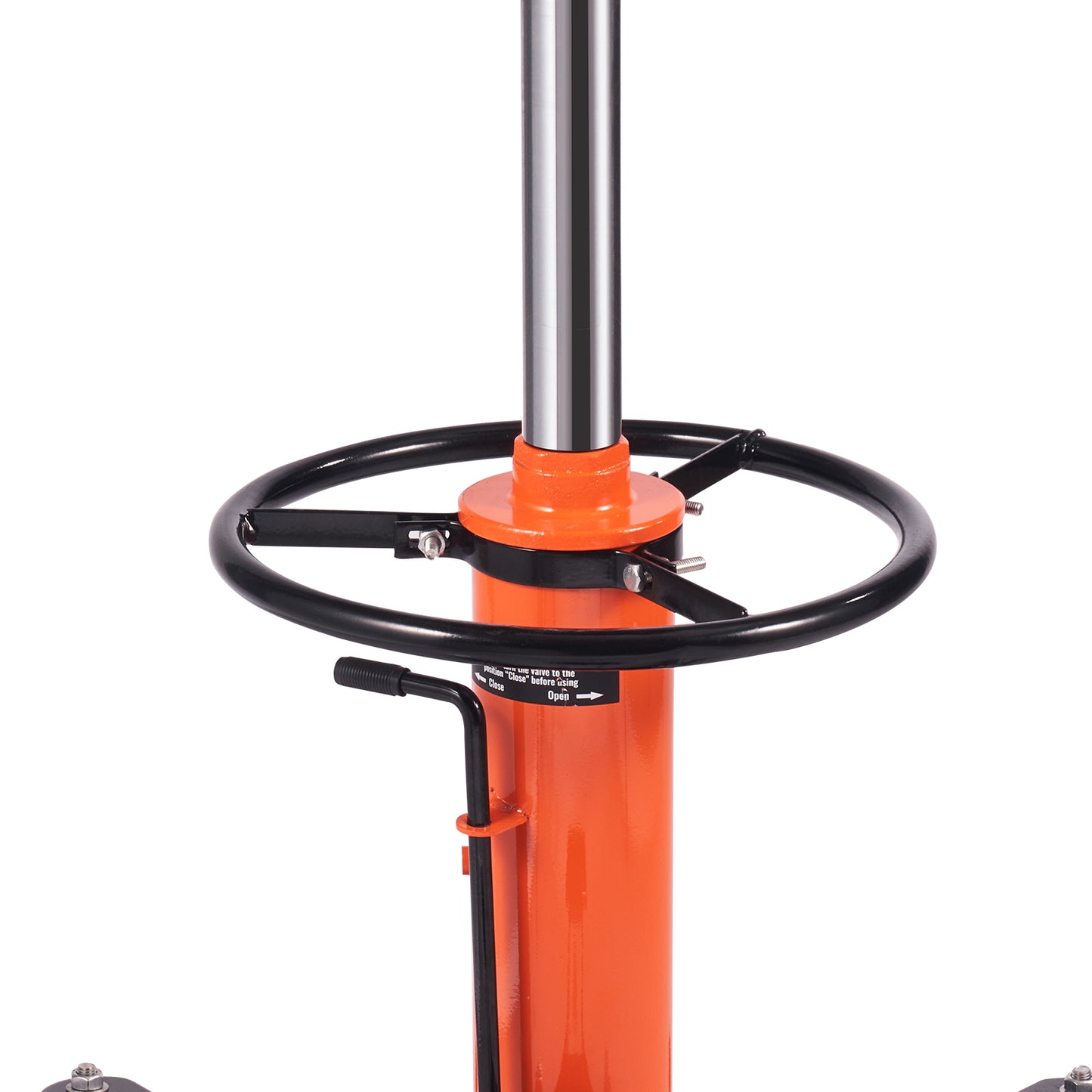 Hydraulic Transmission Jack 1322 lbs 360° Swivel Wheels For Car Lift image 4