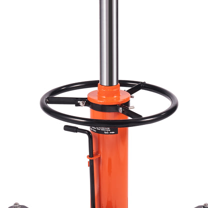 Hydraulic Transmission Jack 1322 lbs 360° Swivel Wheels For Car Lift image 4