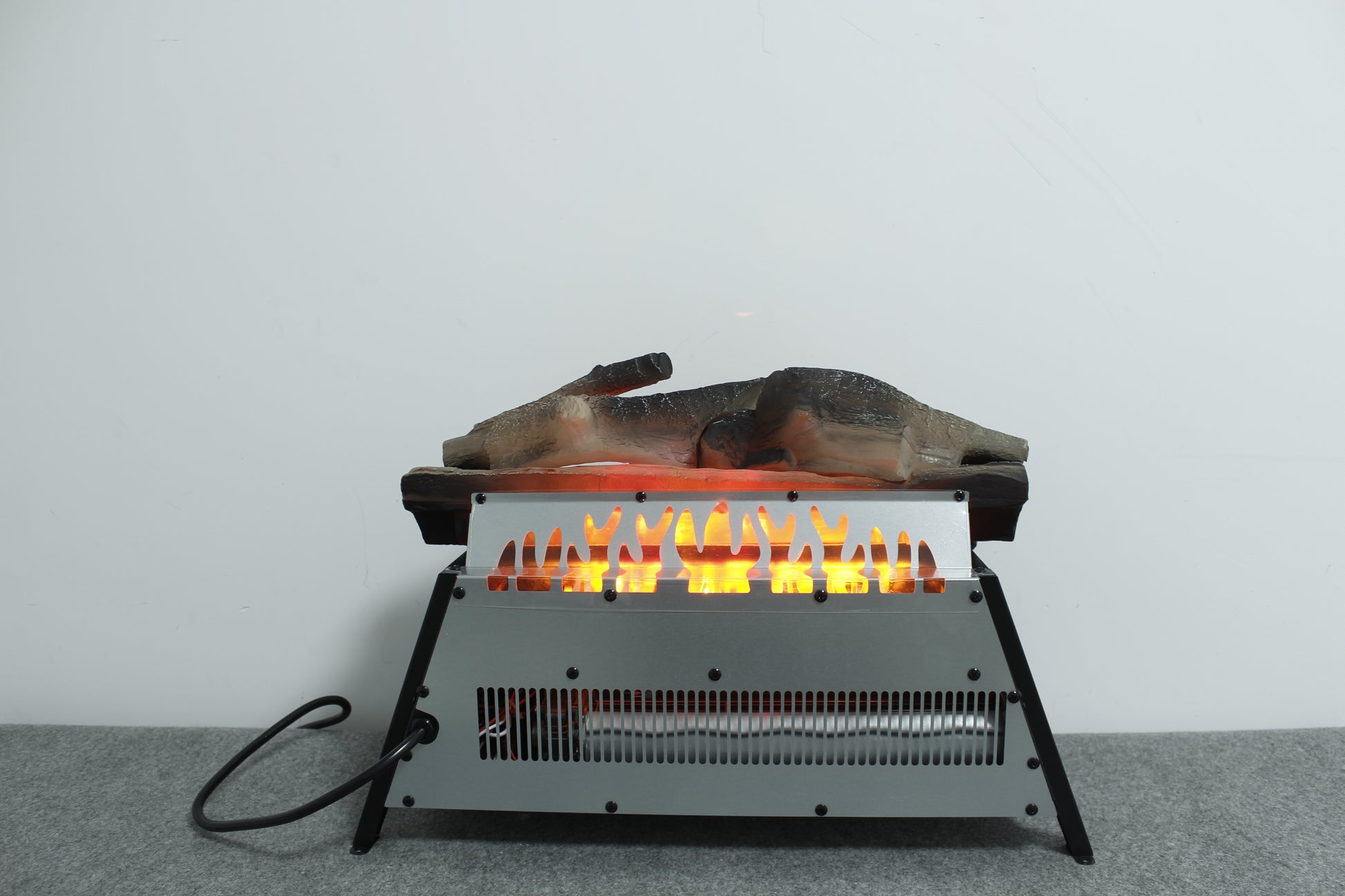 23 inch Electric Fireplace 3D Log set insert, Infrared Fireplace Heater for Indoor image 6