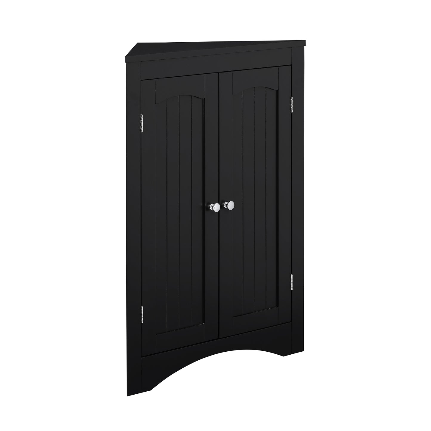 sideboard cabinet,corner cabinet,Bathroom Floor Corner Cabinet with Doors and Shelves, Kitchen, Living Room,Free Standing Storage Cabinet for Bathroom image 5