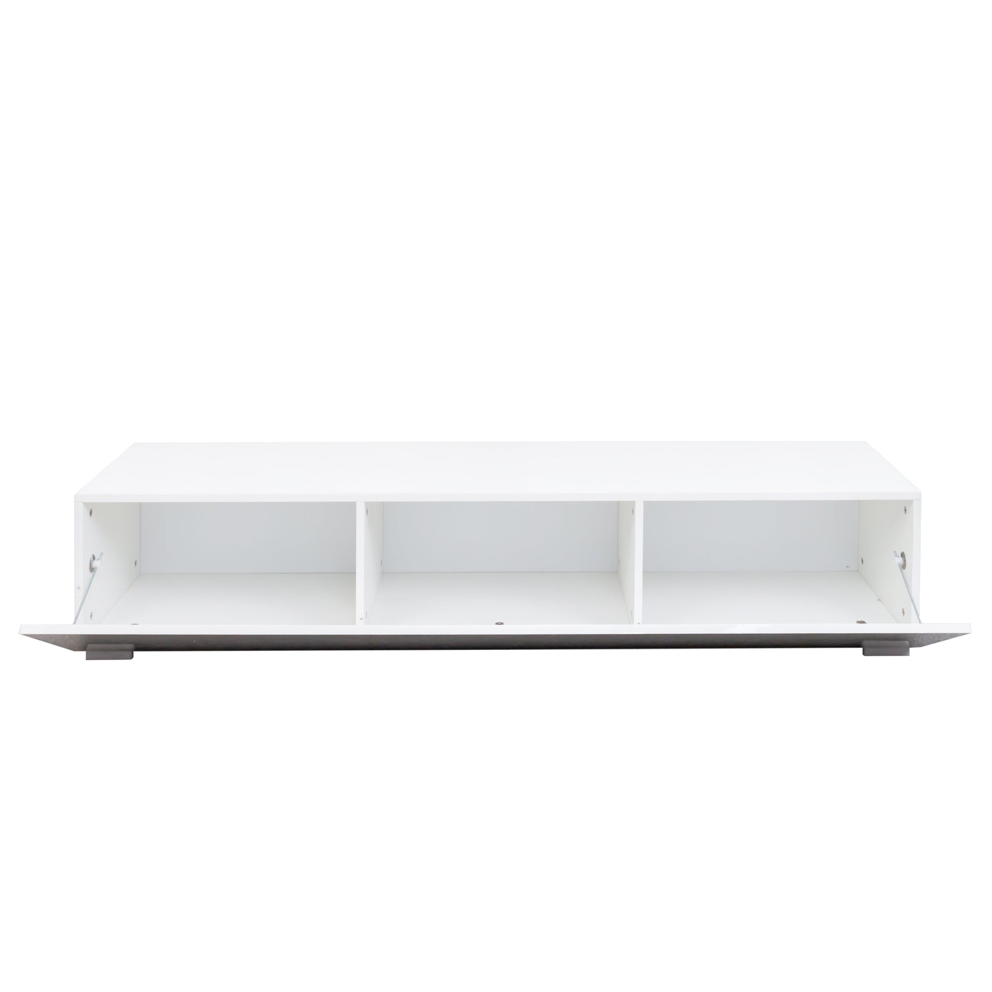 Modern Entertainment Center with Storage Media Console for Living Room image 7