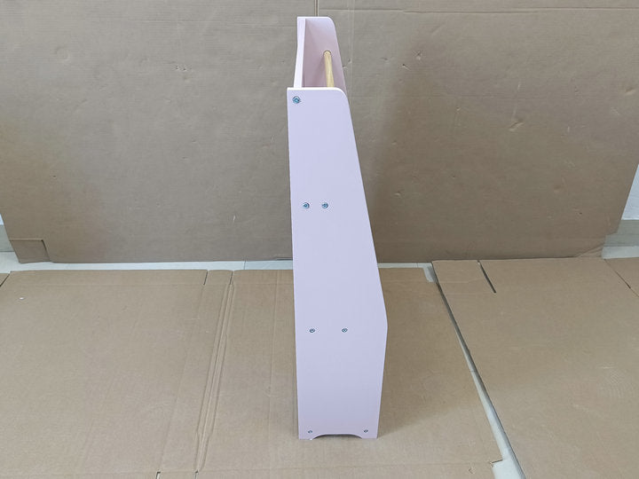 3 Tier Kids Book Shelf,Kids Book Rack, Helps Keep Bedrooms, Playrooms, and Classrooms Organized,Pink image 4