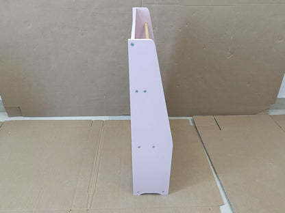 3 Tier Kids Book Shelf,Kids Book Rack, Helps Keep Bedrooms, Playrooms, and Classrooms Organized,Pink image 4