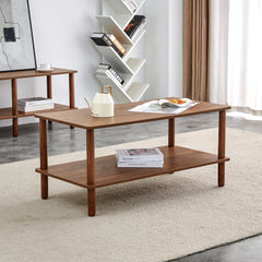 Modern 2-Tier Coffee Table for Living Room | Durable and Stylish