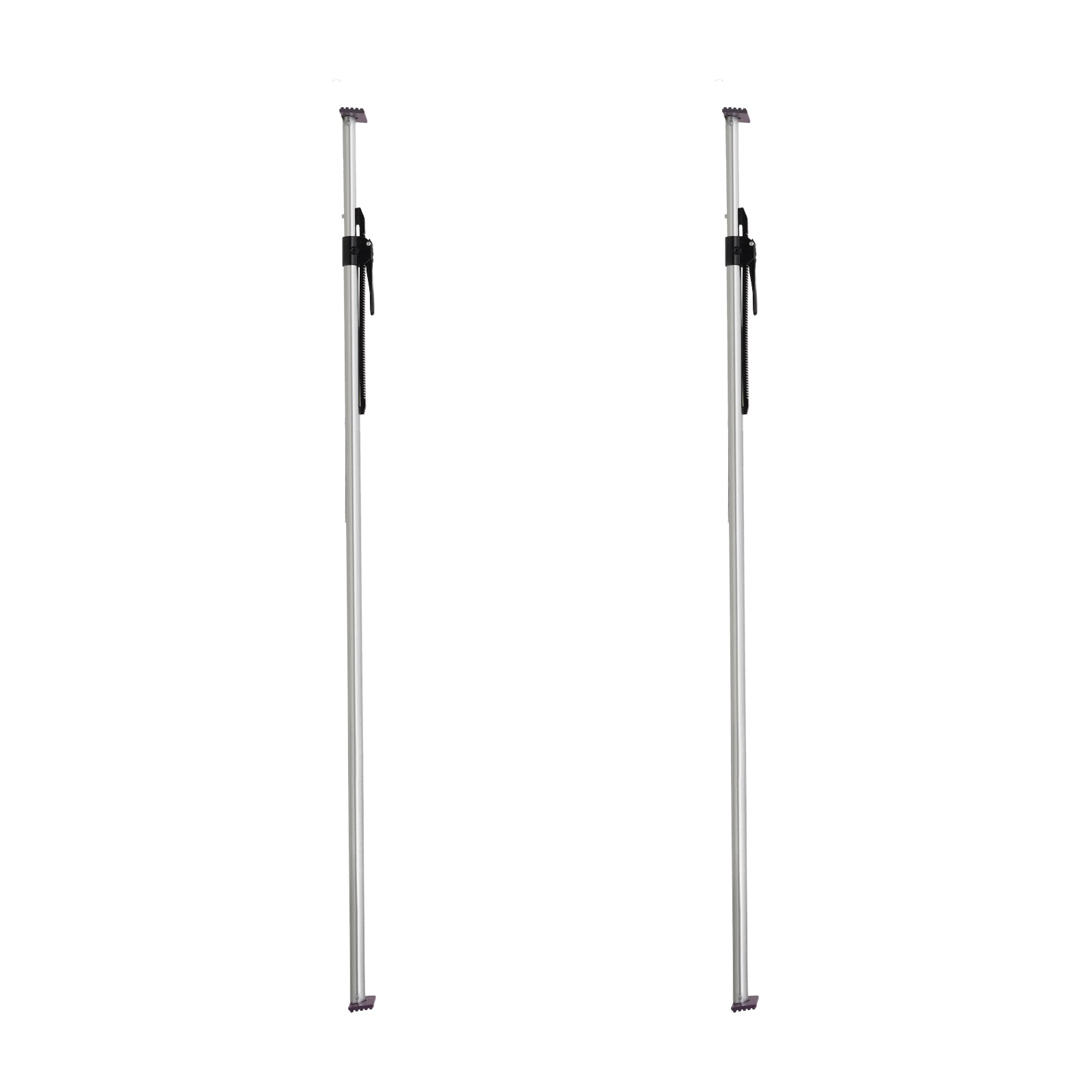 Cargo Bar, Cargo Bar Adjustable from 89" to 104", Heavy-duty Steel Cargos Stabilizer with Non-Slip Foot Pads, Truck Bed Load Lock Bars for Box Trucks, Semi-Trailers, Trailers (2PCS) image 10