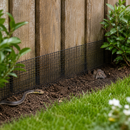 36in x 50ft black metal mesh, 1/2-inch welded chicken wire roll, garden plant fencing, suitable for chicken coops and home renovation image 6