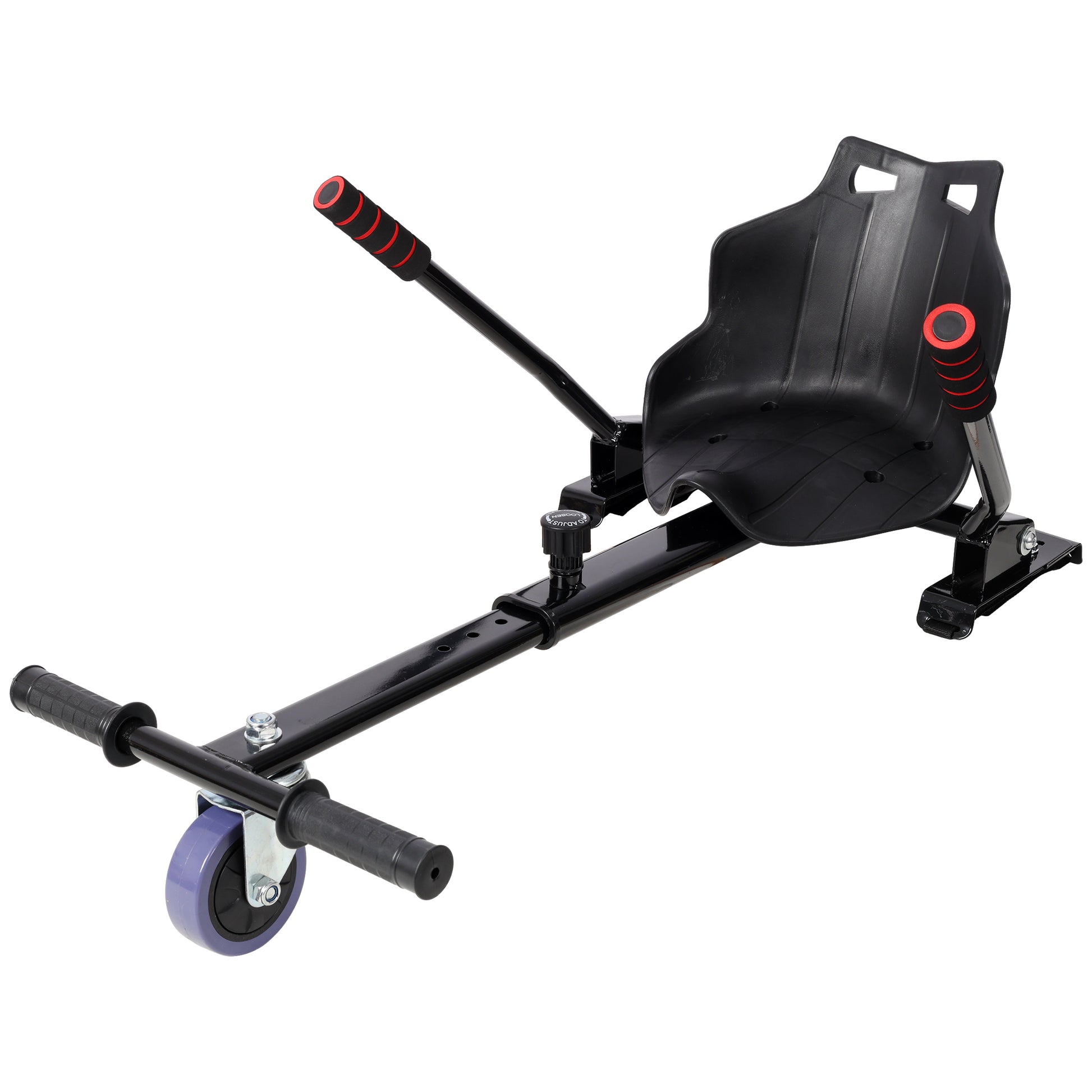 Hoverboard Seat Attachment Go-Kart,Fits 6.5" 8"10" Hoverboards,Sturdy Adjustable Off-Road Frame,Hover Cart for Family Fun,not include Hoverboard,Black image 9
