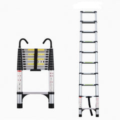 8.5FT Telescopic Aluminum Ladder - Durable Multi-Purpose Design