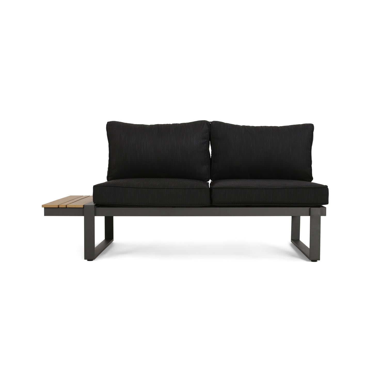 Sterling V-Shaped Outdoor Aluminum 5 Seater Sofa Set with Cushions image 4