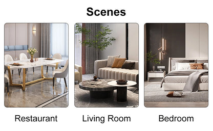 A modern dining chair with a white dark gray dual tone PU leather backrest and black metal legs, suitable for kitchens, bedrooms, and offices. A set of 4 pieces (white+dark gray+PU)C-007 image 9