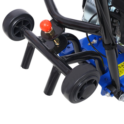 212cc 7.0HP 5600VPM Gas Vibration Compaction Force 20 x 14 inch Plate Compactor w/Built-in Wheel,EPA compliant image 12