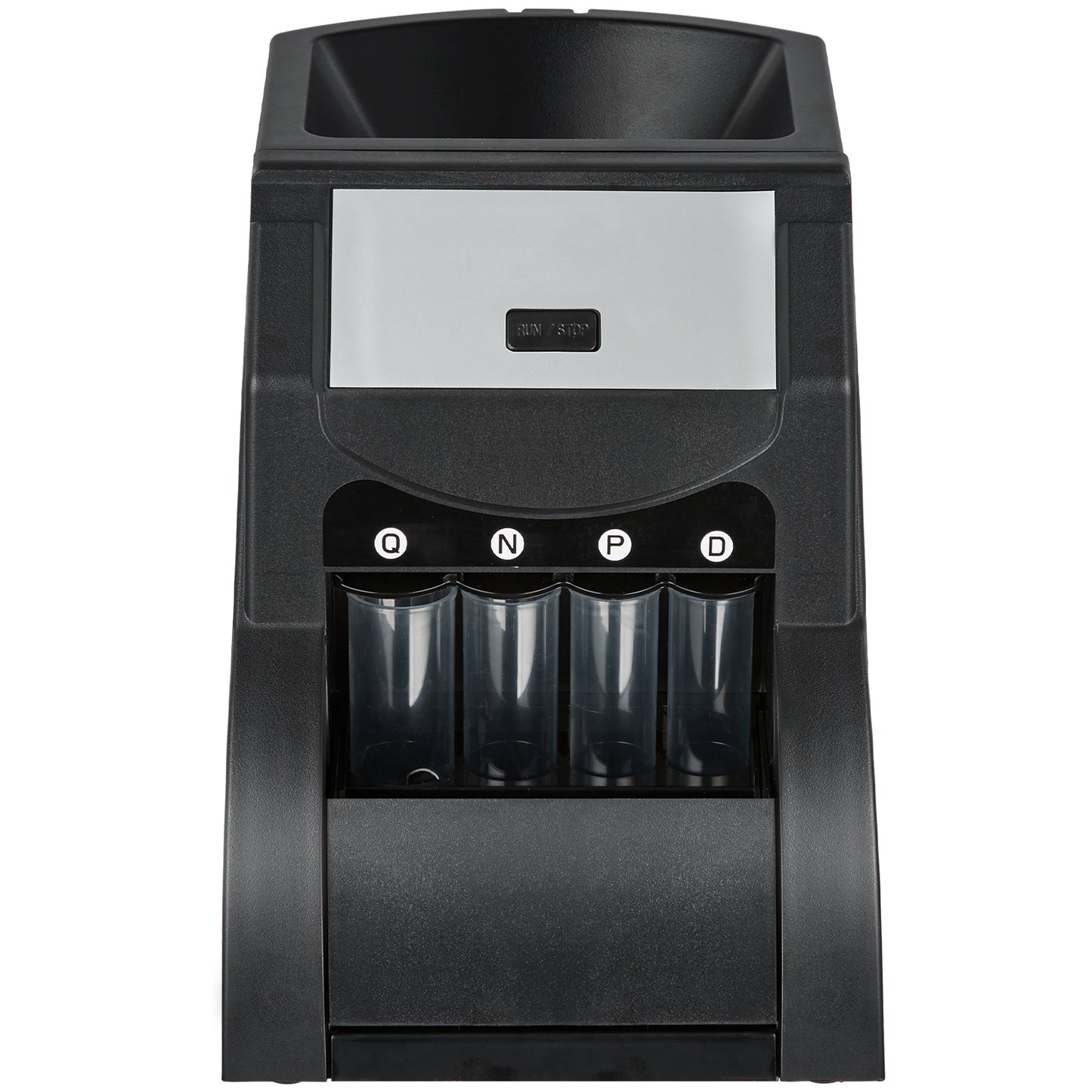 USD Coin Sorter, Coin Sorter Machine for USD Coin 1￠ 5￠ 10￠ 25￠, Sorts up to 230 Coins/min, Coin Sorter and Wrapper Machine Holds 200 Coins Included 4 Coin Tubes, Black image 10