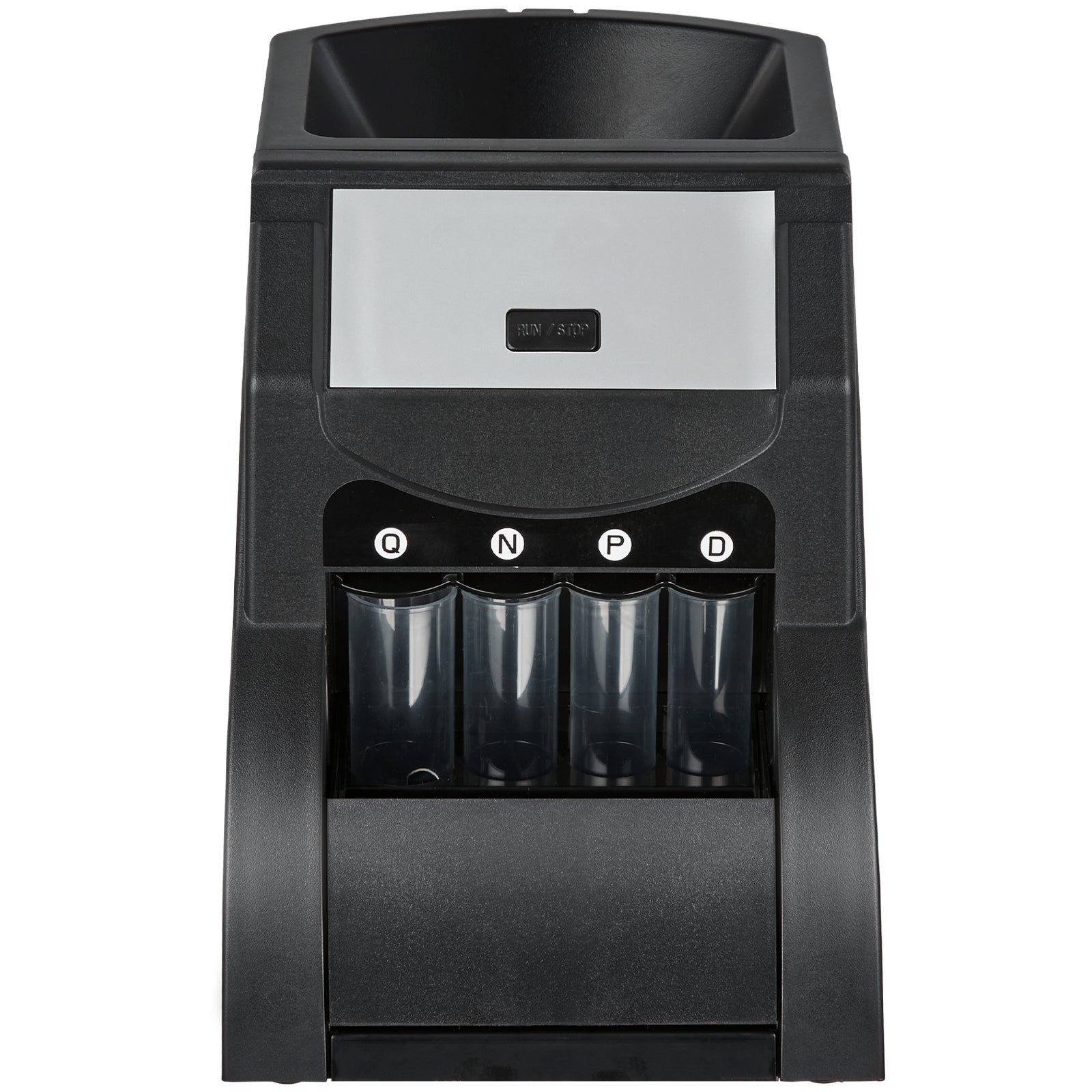 USD Coin Sorter, Coin Sorter Machine for USD Coin 1￠ 5￠ 10￠ 25￠, Sorts up to 230 Coins/min, Coin Sorter and Wrapper Machine Holds 200 Coins Included 4 Coin Tubes, Black image 10