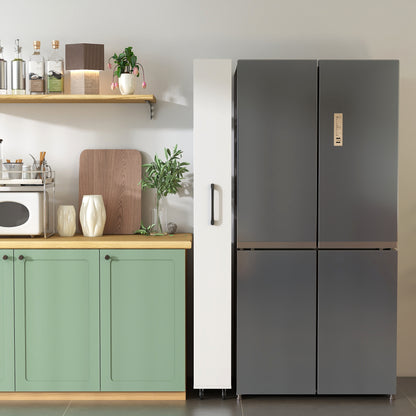 7 Tier multi-functional pull-out multi-tier storage Single-sided open shelf for Kitchen, Living Room & Narrow Spaces image 2