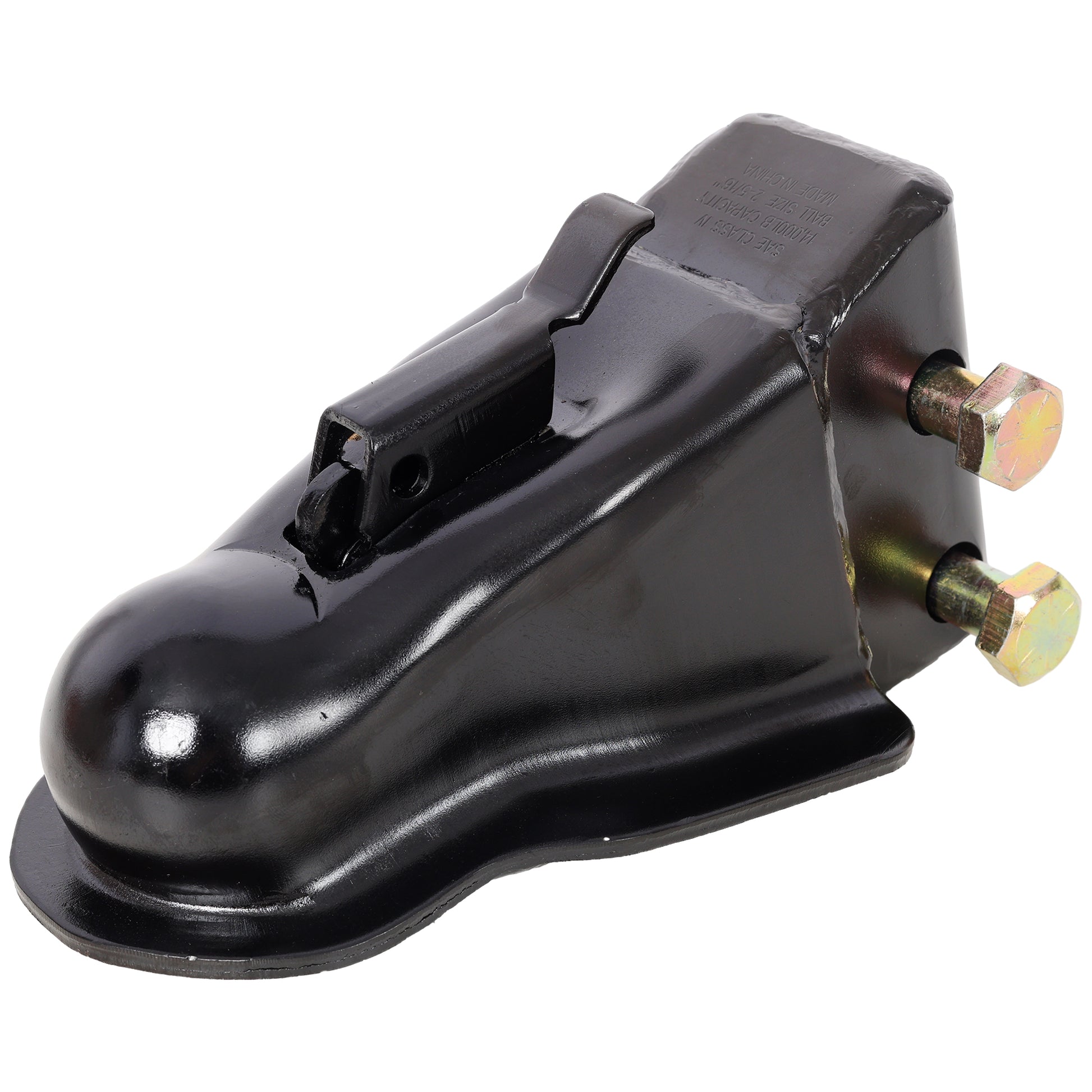 Adjustable Trailer Coupler, 360° Sleeve-Lock 2-5/16 Inch Towing Hitch, 8000 lbs Heavy Duty Steel Coupler, Black Finish for Boat, RV, Utility Trailer and Trucks image 5