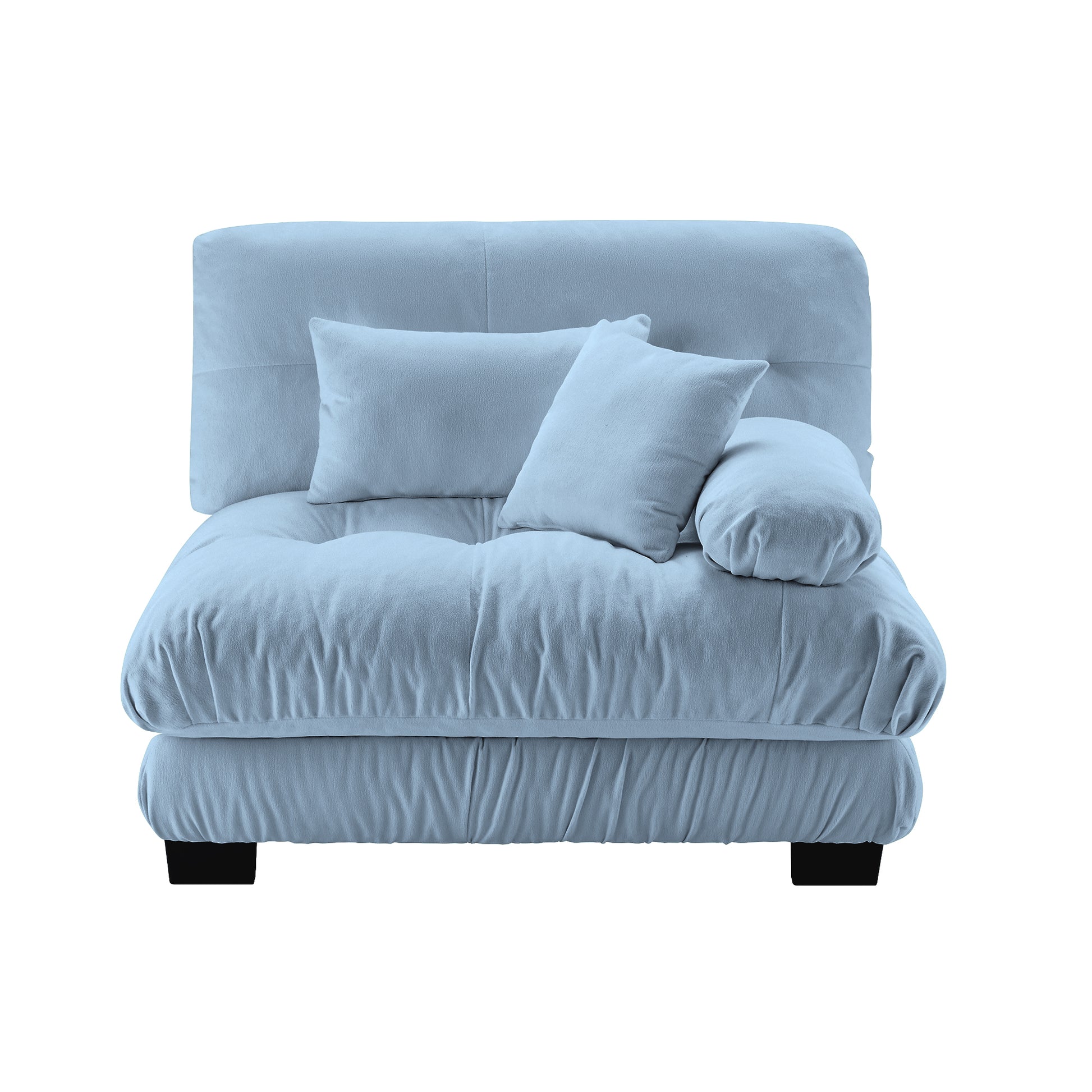 Pariss Sofa RSF W/2 pillows - Blue image 1