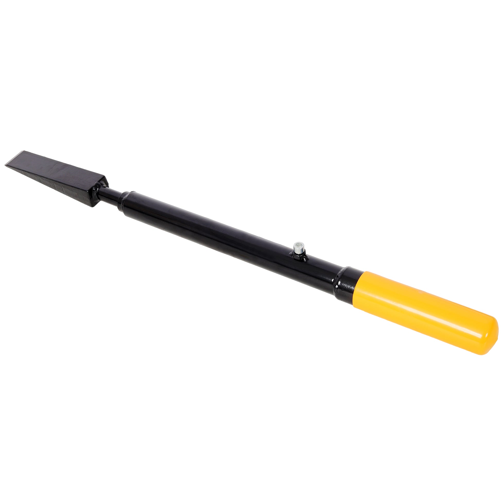 Manual Log Splitter Slide Hammer Log Splitter, Heavy Duty Hand Operated Wood Splitter, Black with Yellow Handle image 6