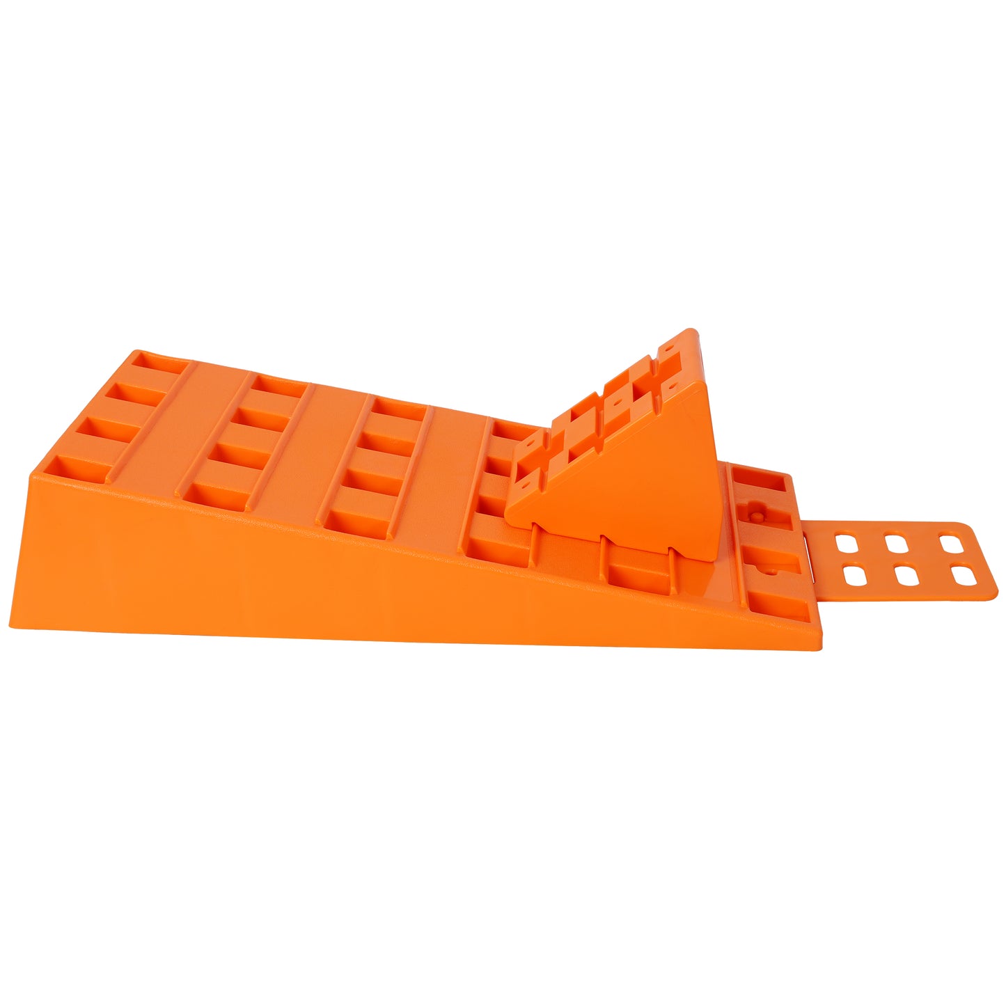 5T Caravan Levelling Ramps, Heavy Duty RV Leveling Ramps Set with 2 Wheel Chocks, Camper Trailer Levelers for Motorhome, Travel Trailer, Camper, with Portable Carry Bag image 2